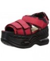 Yosuke 2711004 Women's Platform Multicolor (Black/Red) $34.50 Sandals