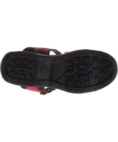 Yosuke 2711004 Women's Platform Multicolor (Black/Red) $34.50 Sandals