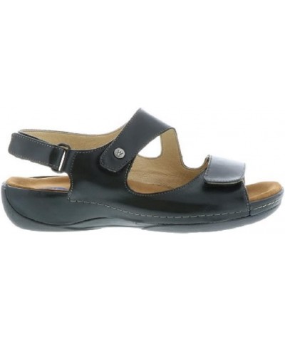 Women's LIANA XW Wedge Sandal Black $57.53 Sandals