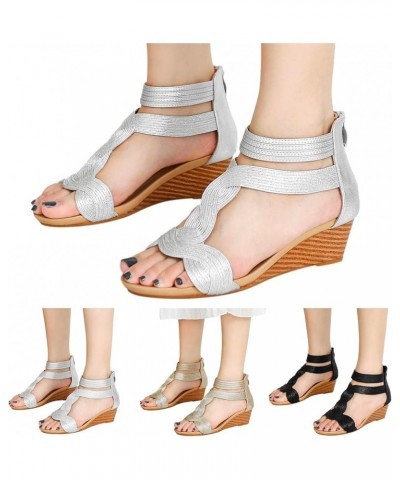 Cute Summer Sandals for Women Wide Width Toe Breathable Shoes Summer Open Casual Spring Walking Sandals Women Size 9 Sandals ...