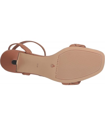 Women's Lovely Heeled Sandal Tan $18.51 Sandals