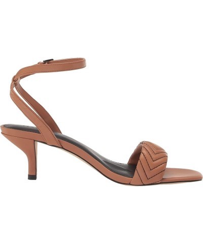 Women's Lovely Heeled Sandal Tan $18.51 Sandals