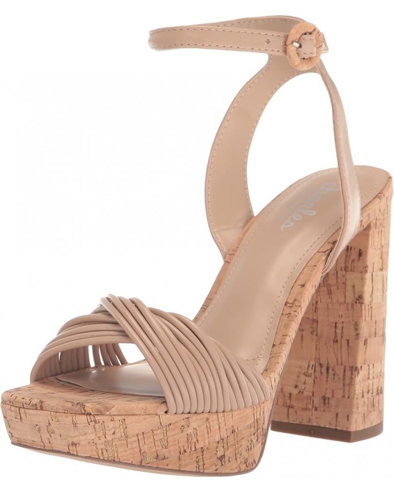 Women's Ideally Heeled Sandal Linen $27.18 Sandals