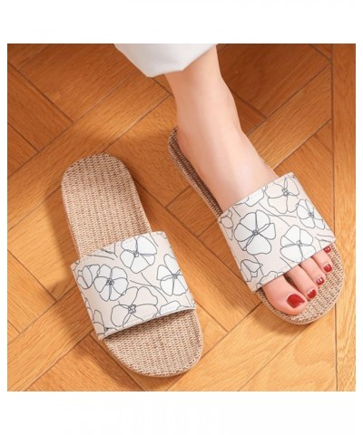 Summer Women Slippers Home Footwear Indoor Outdoor Shoes Ladies Slides Slippers Womens Non Slip Slippers Khaki $15.51 Slippers