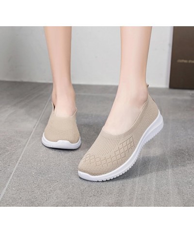 Women's Woven Orthopedic Breathable Soft Shoes,Foam Summer Shoe Hands Free,Comfortable Mesh Up Stretch Casual Sneakers White ...