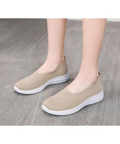 Women's Woven Orthopedic Breathable Soft Shoes,Foam Summer Shoe Hands Free,Comfortable Mesh Up Stretch Casual Sneakers White ...