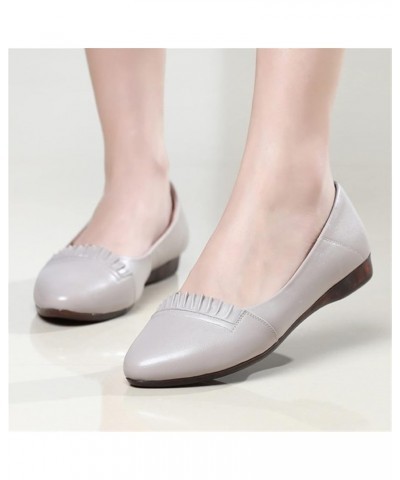 Women's Dolly Shoes, Ballerinas Single Shoes Flat Shoes Soft Sole Wear Comfortable Work Shoes Everyday Wear,A,40 40 A $33.86 ...