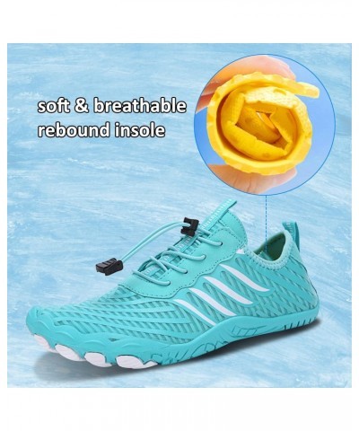 Water Shoes Mens Womens Summer Beach Shoes Aqua Socks Barefoot Shoes Quick Dry Swim Shoes Lightweight Breathable Sports Outdo...