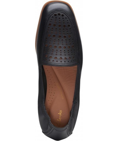 Womens Sarafyna Sky Leather Slip-On Loafers Black 7 Medium (B,M) $21.79 Loafers & Slip-Ons