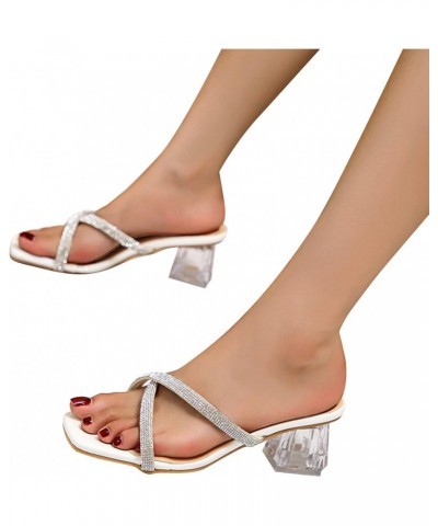 Women's Chunky Heels open toe womens platform sandals white sandals women flat women wedge sandals gladiator sandals for wome...