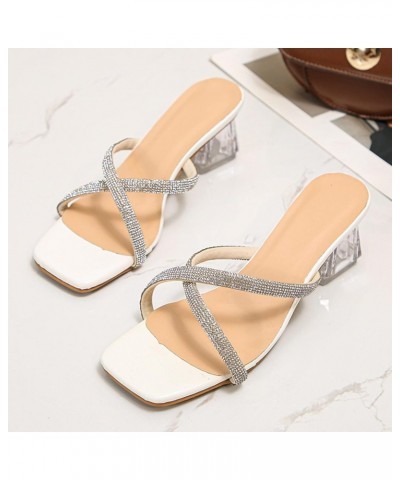 Women's Chunky Heels open toe womens platform sandals white sandals women flat women wedge sandals gladiator sandals for wome...