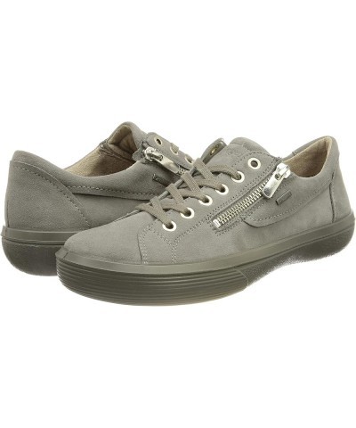 Women's Low-top Sneakers Trainer Grey $50.57 Fashion Sneakers