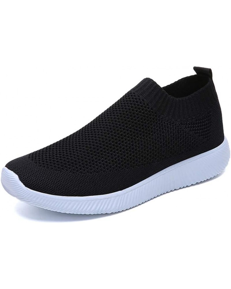 Women's Sock Shoes Lightweight Athletic Walking Shoes Breathable Mesh Comfortable Slip-on Tennis Sneakers Air Cushion Running...