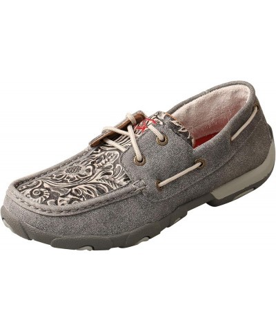 Women's Boat Shoe Driving Moc Grey/Multi $53.28 Loafers & Slip-Ons