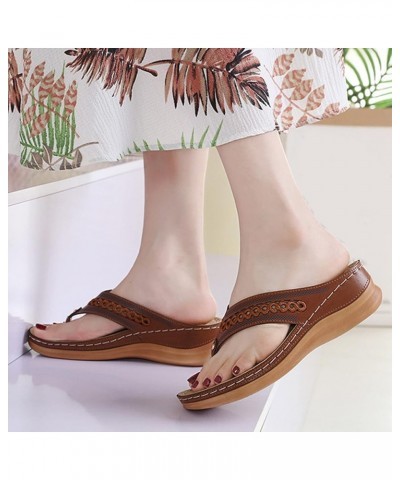 Orthopedic Slides for Women Orthopedic Sandals Heel Wedge Sandals for Women Casual Summer Sandalias Deportivas Para Mujer Com...