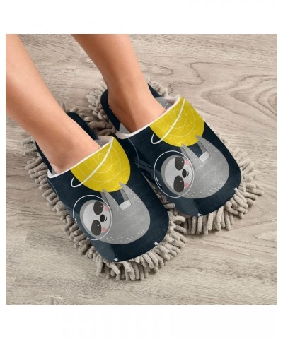 Mop Slippers Shoes, Unisex Cleaning House Slippers Spa Dusting Slippers M-L Multi 11 $12.64 Slippers