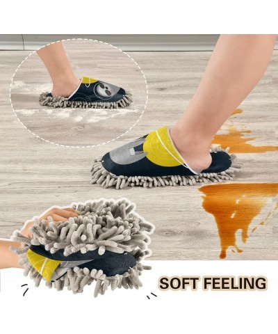 Mop Slippers Shoes, Unisex Cleaning House Slippers Spa Dusting Slippers M-L Multi 11 $12.64 Slippers