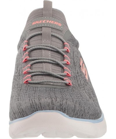 Women's Summits Sneaker Gray/Multi $30.63 Fashion Sneakers