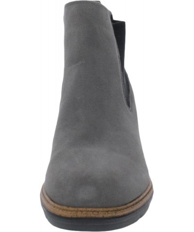 Shoes Womens First Class Suede Chelsea Boots Gray 7.5 Medium (B,M) $20.65 Boots