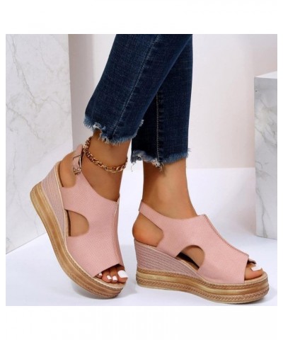 Orthopedic Sandals for Women Wedge Sandals Dressy Summer Espadrille Sandals Platform Sandals Comfortable Sandals Women Fashio...