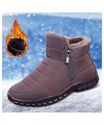 Snow Boots for Women Knee High Non Slip 2023 Winter Womens Mid Tall Boots Woman Winter Boots Waterproof Wide Snow Boots for W...