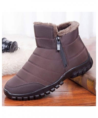 Snow Boots for Women Knee High Non Slip 2023 Winter Womens Mid Tall Boots Woman Winter Boots Waterproof Wide Snow Boots for W...