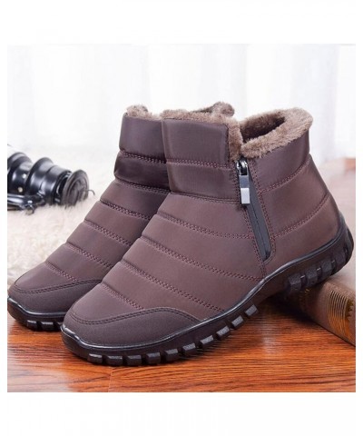 Snow Boots for Women Knee High Non Slip 2023 Winter Womens Mid Tall Boots Woman Winter Boots Waterproof Wide Snow Boots for W...