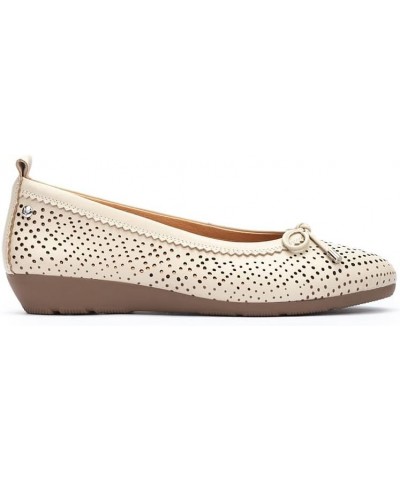 Ballerina flats Leather Aledo for Woman Marfil $67.62 Flats