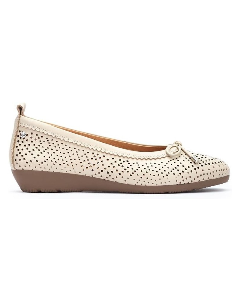 Ballerina flats Leather Aledo for Woman Marfil $67.62 Flats