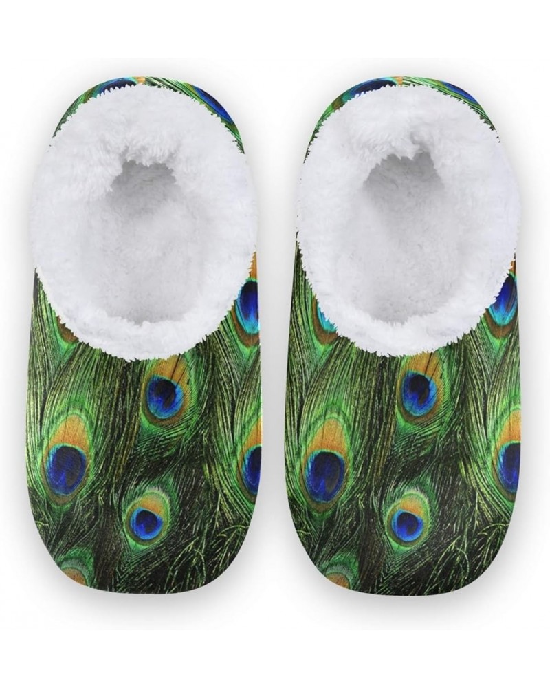 Women's Closed Back House Slippers Memory Foam Slippers Comfy Slippers Floral Indoor Outdoor Winter Bedroom Shoes Fuzzy Fleec...