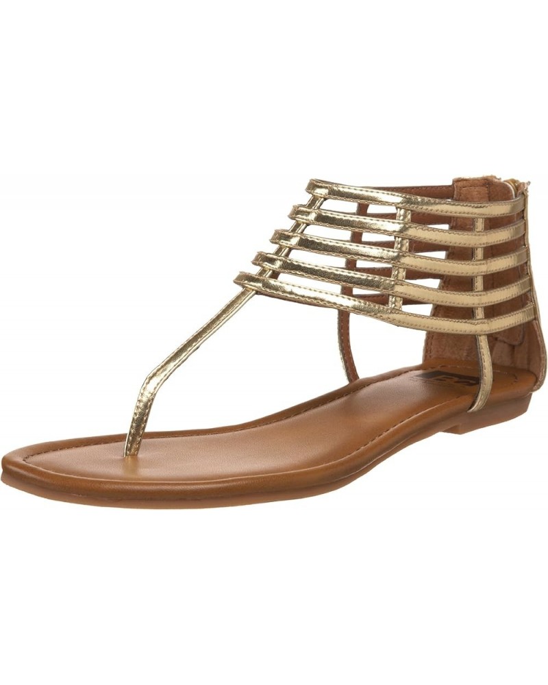 Women's Sweet Sixteen Gold $18.38 Sandals