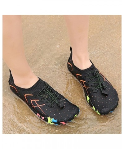 Shoes for Women Men and Women Swimming Shoes Light Swimming Shoes Wading Diving Beach Shoes Women Yoga Skin Shoes Orange $18....