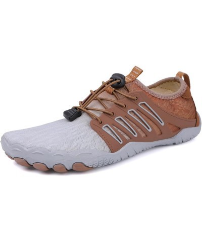 Water Shoes for Men Women Quick Dry Barefoot Beach Aqua Sport Swim Surf Pool Hiking Diving Walking,Brown,45 38 Brown $32.04 O...