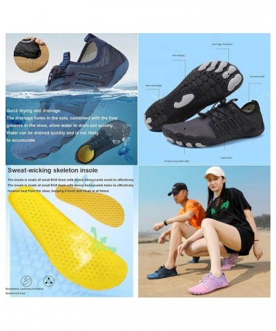 Water Shoes for Men Women Quick Dry Barefoot Beach Aqua Sport Swim Surf Pool Hiking Diving Walking,Brown,45 38 Brown $32.04 O...