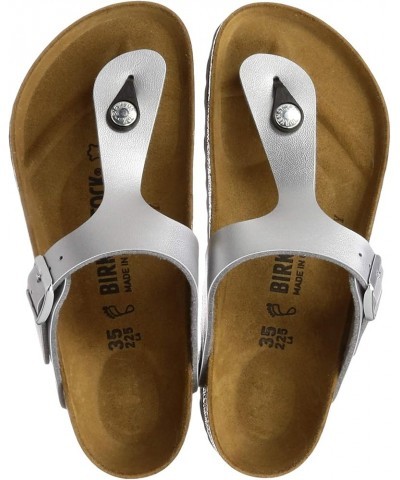 Women's Flip Flops, 44 EU Silver $39.72 Sandals