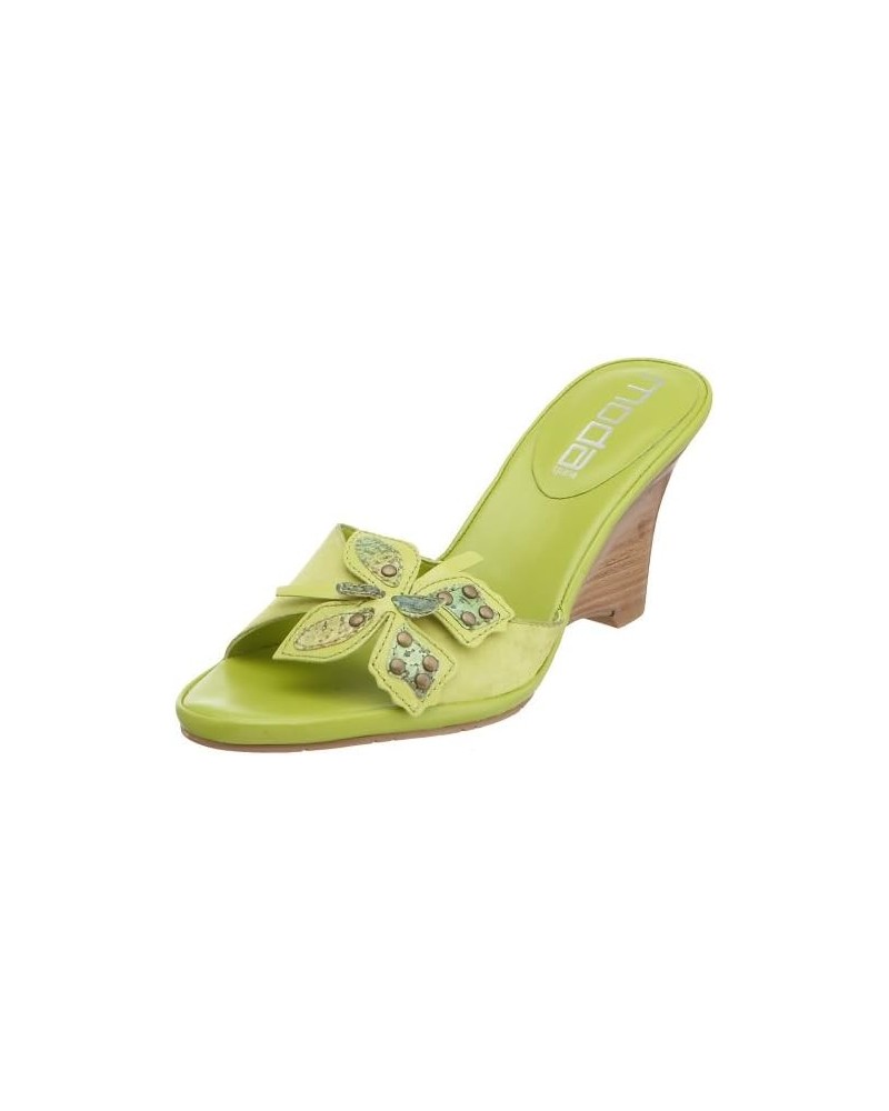 Women's Rhona Wedge Slide Lime $33.73 Sandals