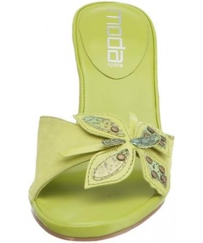 Women's Rhona Wedge Slide Lime $33.73 Sandals