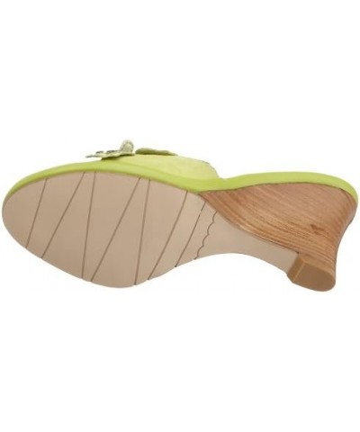 Women's Rhona Wedge Slide Lime $33.73 Sandals