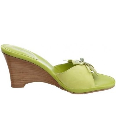 Women's Rhona Wedge Slide Lime $33.73 Sandals