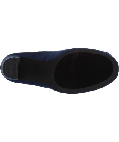 Women's Riz Ballet Flat Navy Micro Suede $36.42 Flats