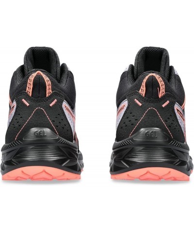 Women's GEL-VENTURE 9 Running Shoes Black/Sun Coral $33.12 Outdoor Shoes