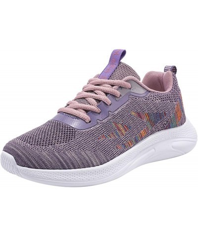 Women's Canvas Slip On Shoes Casual Flats Comfort Sneakers, Womens Sneakers Size 11 White Sneakers for Women Z 04-purple $20....