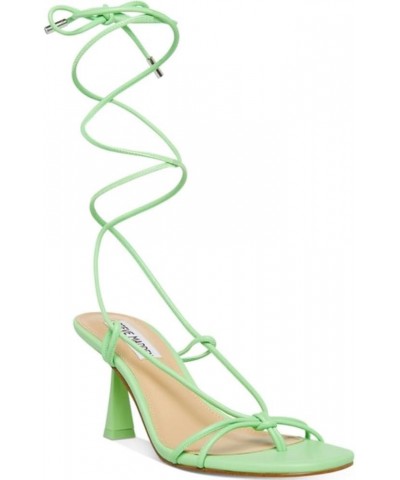 Women's Superb Heeled Sandal Light Green $18.15 Sandals