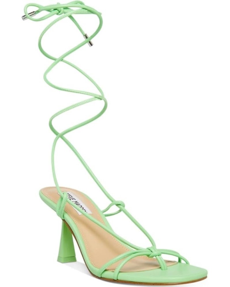 Women's Superb Heeled Sandal Light Green $18.15 Sandals