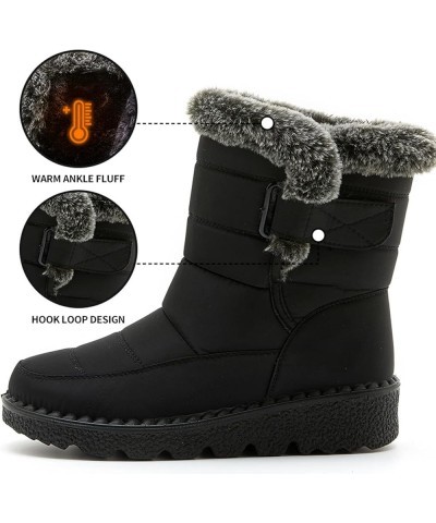 Slip on Winter Boots for Women Cute Womens Winter Boots Size 12 Wide Width Women Winter Boots Waterproof Cold Weather Women's...