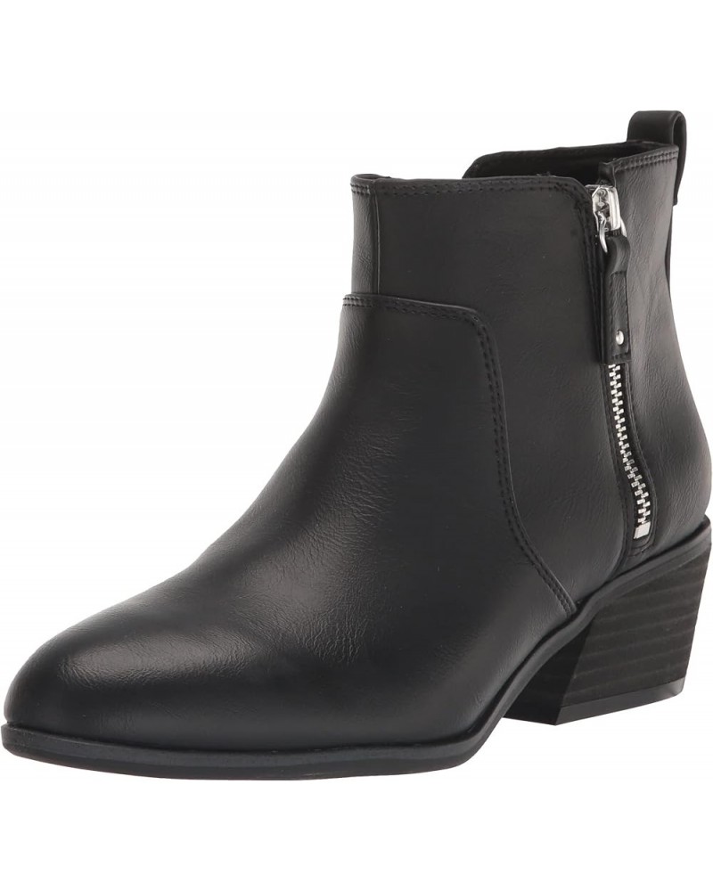 Shoes Women's Lawless Ankle Booties Boot Black Synthetic $42.55 Boots