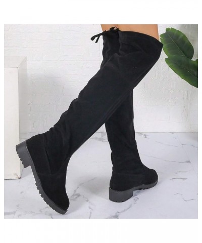 Over the Knee Boots for Women,Women's Thigh High Boots,Womens Mid Wide Chunky Heels Fashion Comfy Long Fall Winter Boots Ladi...