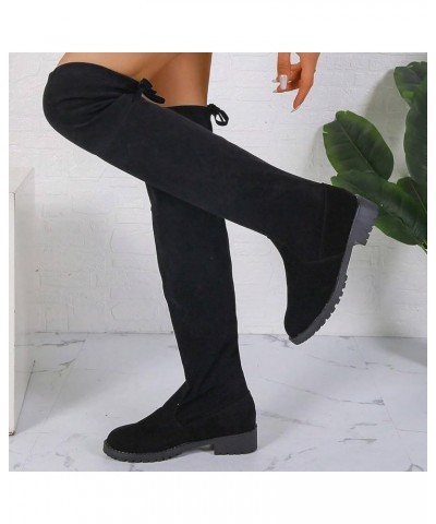 Over the Knee Boots for Women,Women's Thigh High Boots,Womens Mid Wide Chunky Heels Fashion Comfy Long Fall Winter Boots Ladi...