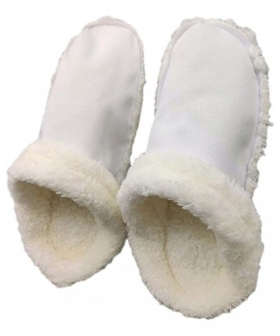 Liner Plush Slippers Cover, Winter Warm Shoe Cover, Slippers Liner, Soft Slippers Plush Liner, white, 19cm $6.00 Slippers