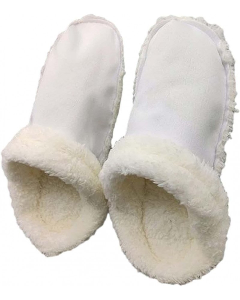 Liner Plush Slippers Cover, Winter Warm Shoe Cover, Slippers Liner, Soft Slippers Plush Liner, white, 19cm $6.00 Slippers